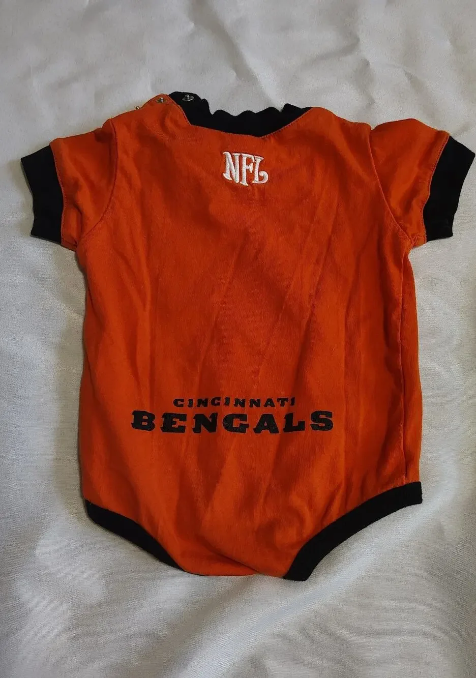 NFL Cincinnati Bengals Bodysuit Size 3/6 Months